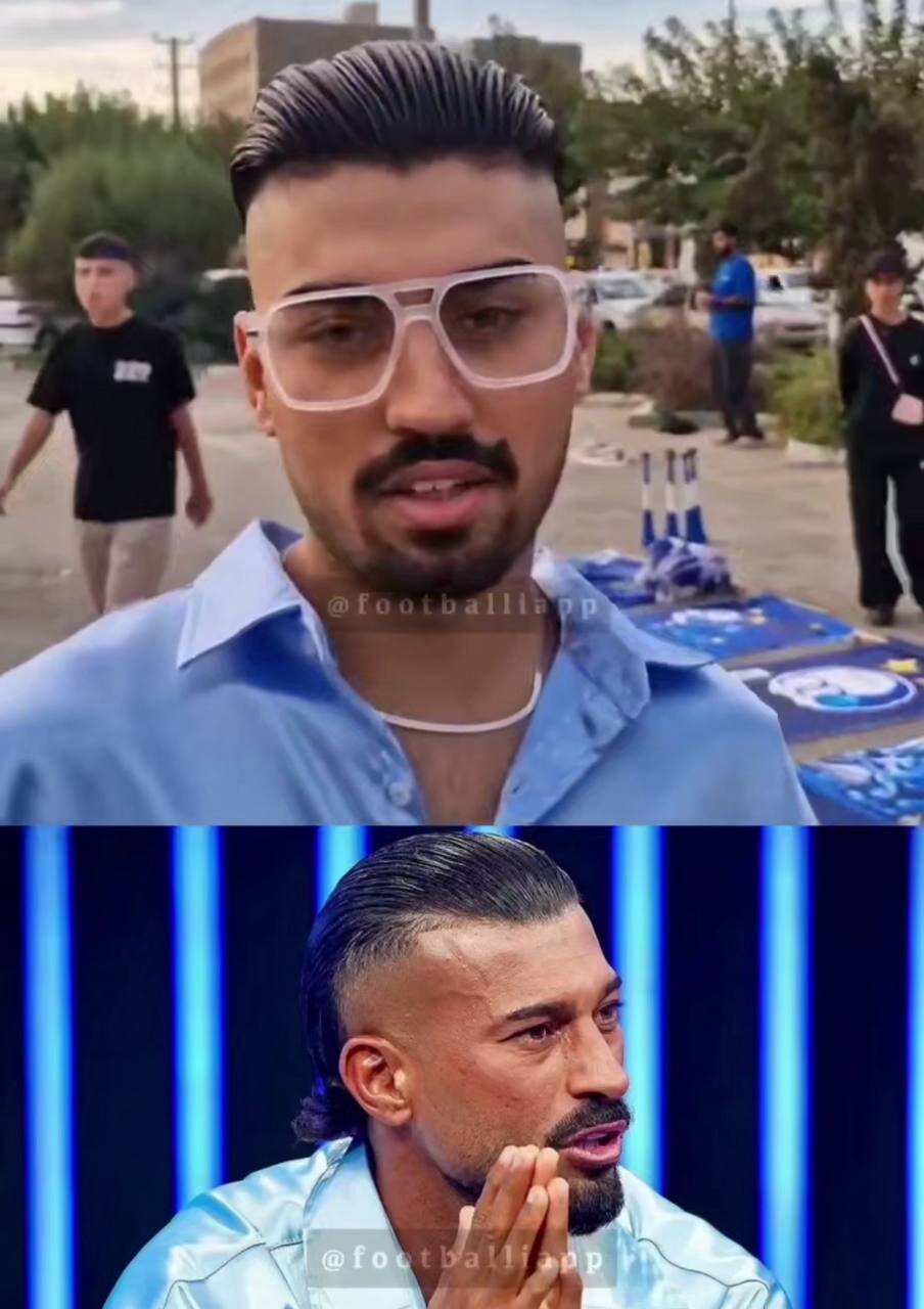 عکس| بدل رامین رضاییان در بازی دیروز استقلال