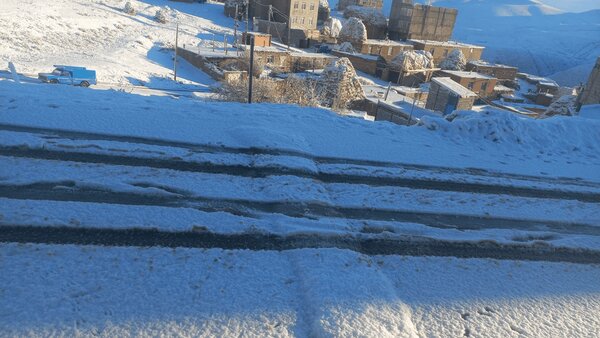 لیقوان سفید پوش شد/ عکس