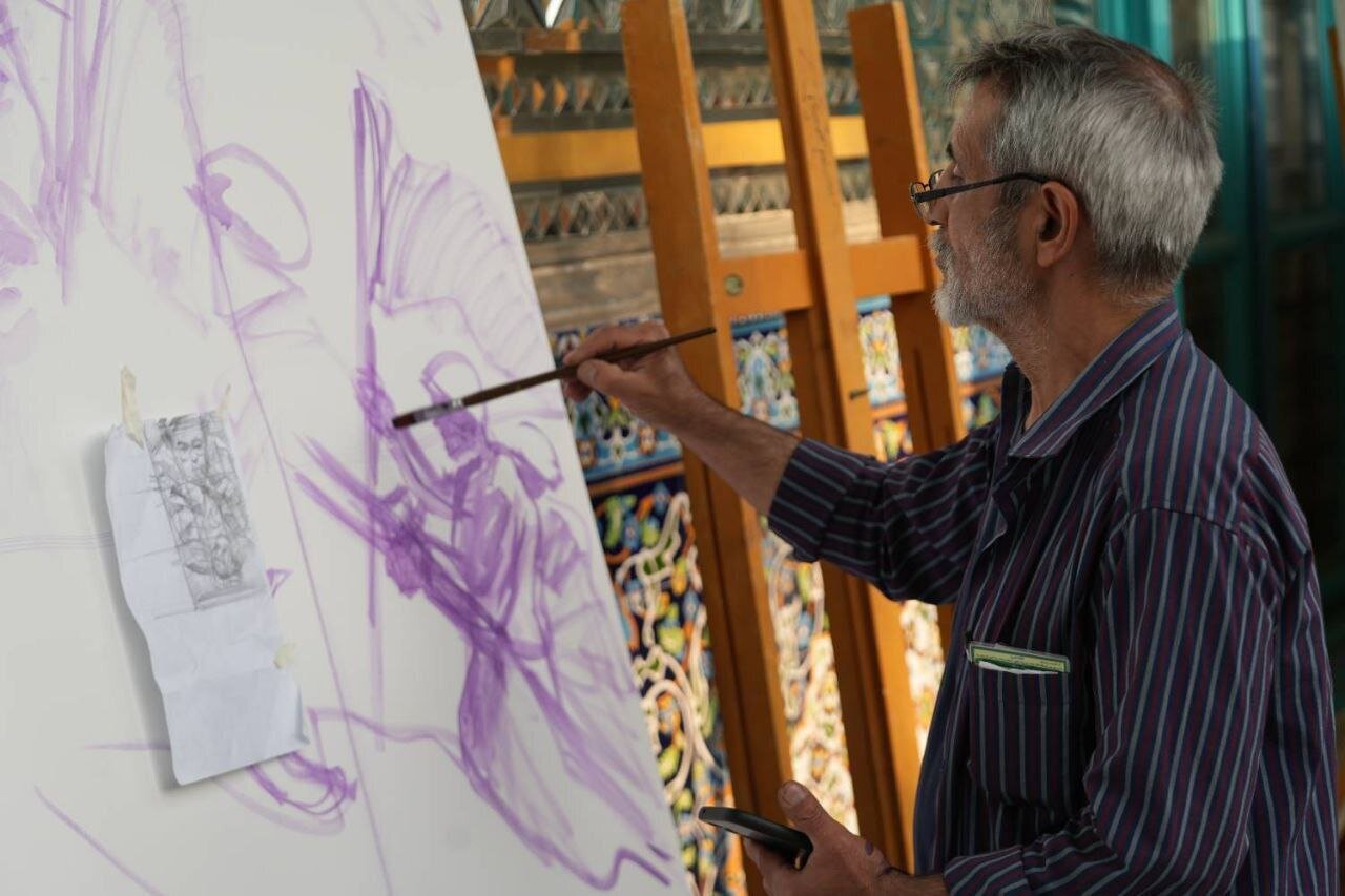 ناصر سیفی: هنر دینی از ایمان قلبی آغاز می‌شود نه از سفارش یا تکنیک!