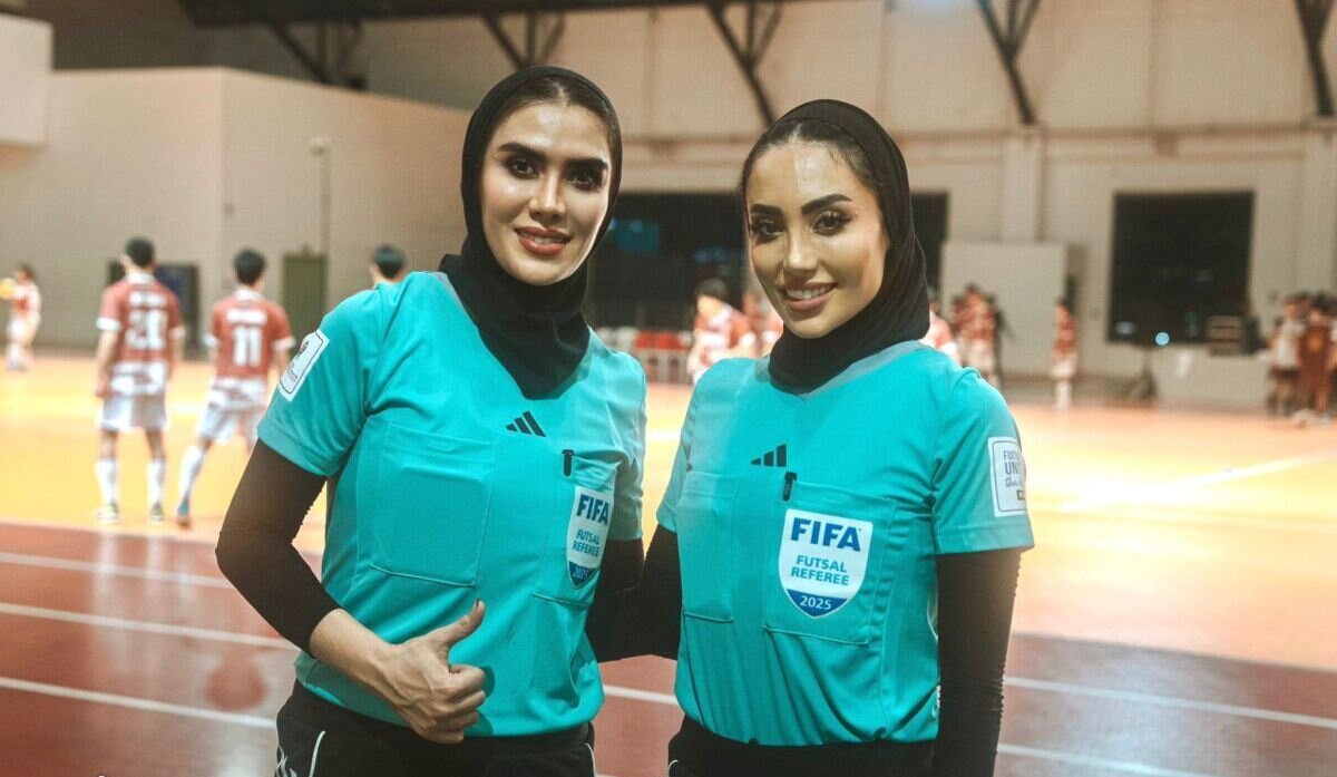 عکس | قضاوت این دو زن در یک چهارم نهایی جامجهانی