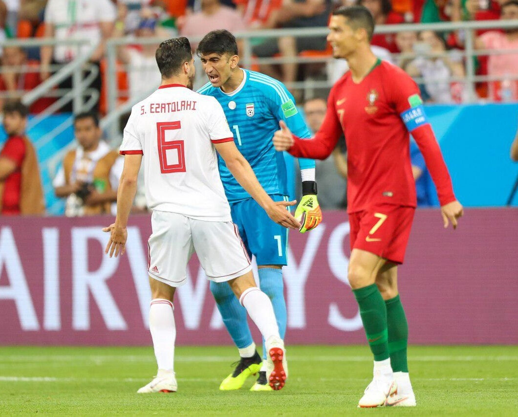 تیمملی چشم در چشم رونالدو!