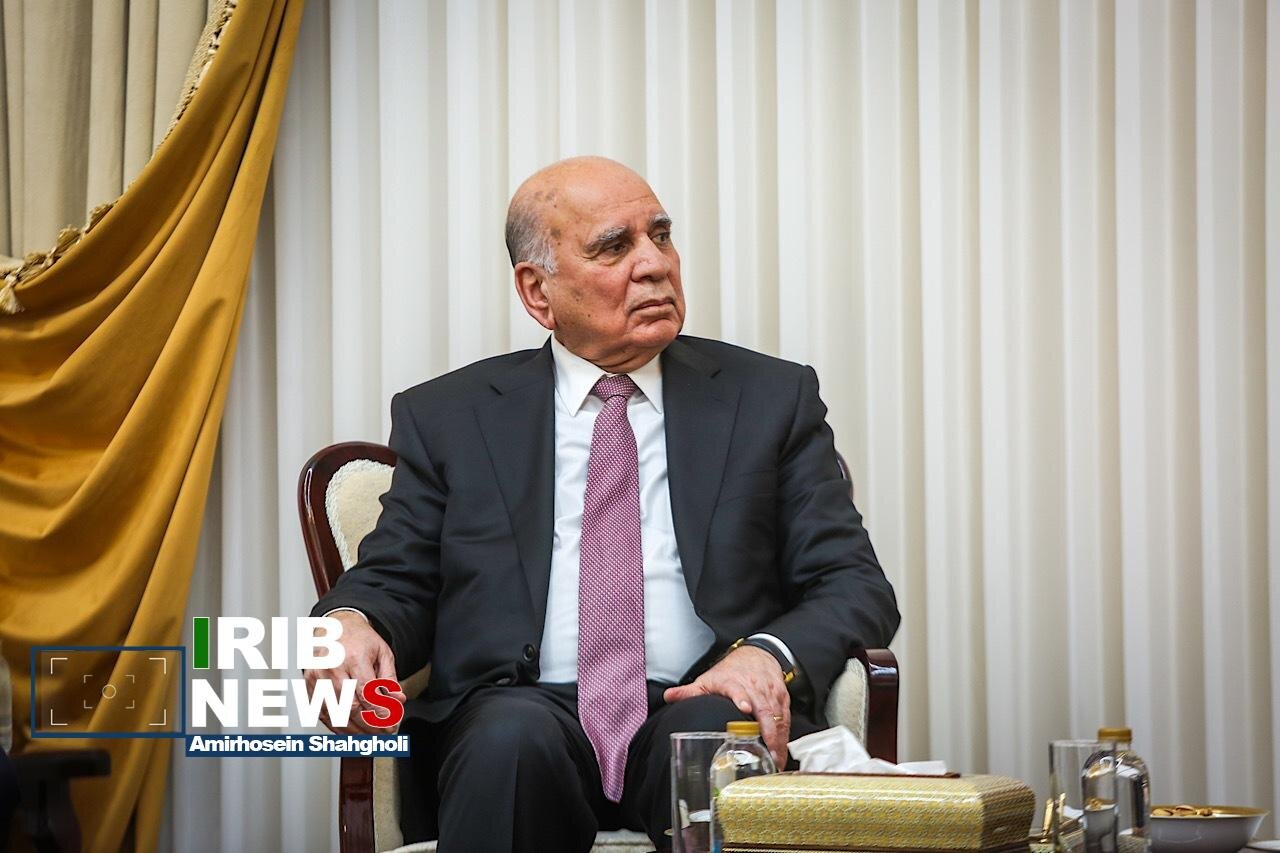 تصاویر خاص از دیدار علی لاریجانی و وزیر خارجه عراق + عکس