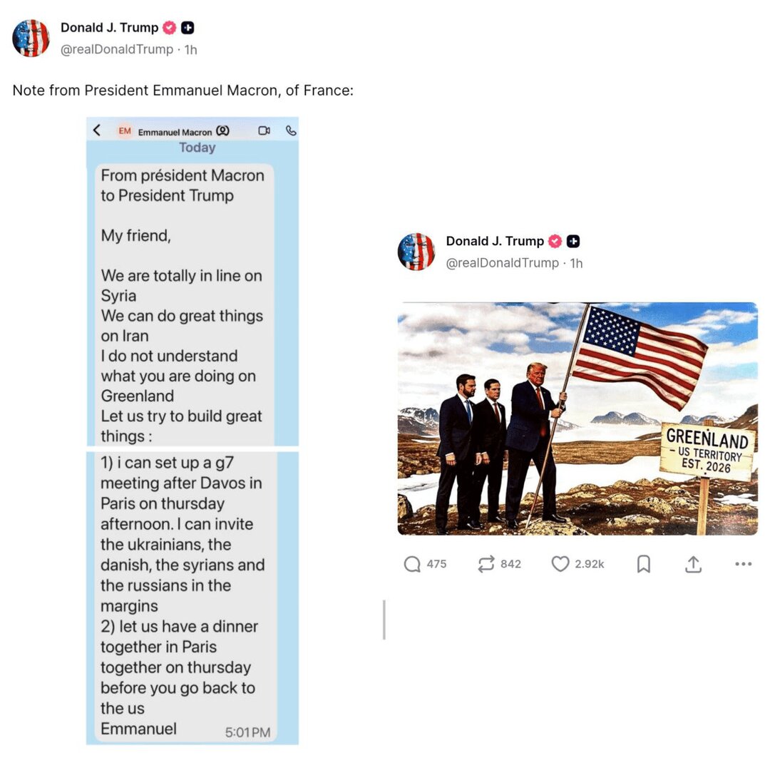 ترامپ گلوی اروپا را میفشارد؛ بروکسل از این جنگ جان سالم به در میبرد؟ / روح گفتگو در داووس هم کارگشا نیست