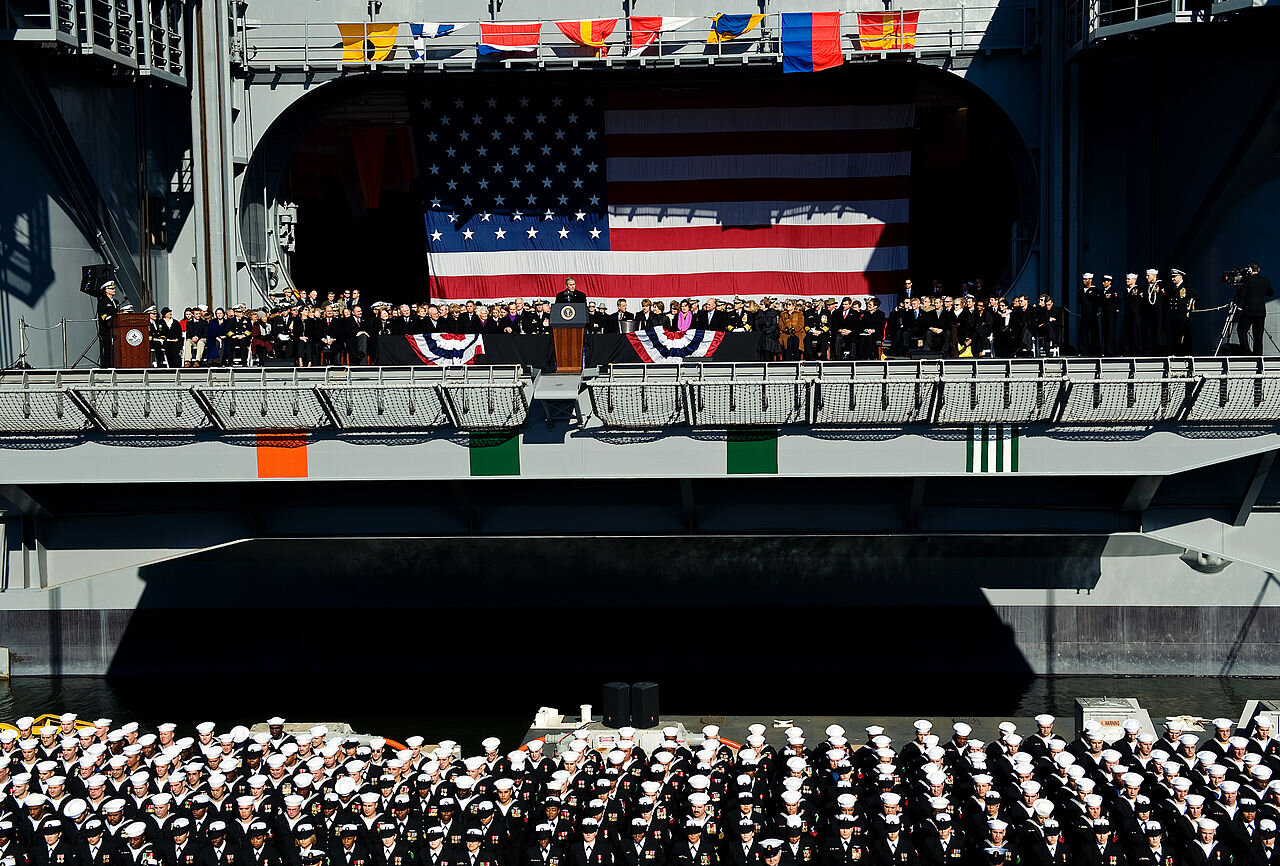 درباره آخرین ناو هواپیمابر آمریکا / درون ناو «جورج اچ. دبلیو. بوش» چه خبر است؟