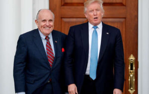 جولیانی در تصادف رانندگی زخمی شد