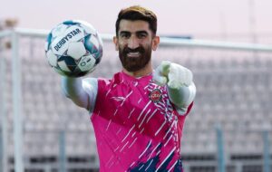 عکس | سلام نظامی بیرانوند پس از پایان محرومیت