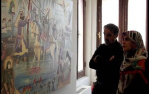 افتتاح نمایشگاه آثار نقاشی و عکاسی پروژه «خیمه هنر»