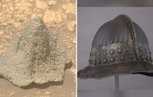 در مریخ پیدا شد / کلاه‌خود قرون وسطی در سیاره سرخ چه می‌کند؟