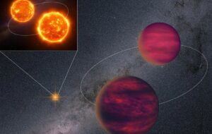 کشف کمیاب منظومه‌ای چهارتایی در کهکشان راه شیری