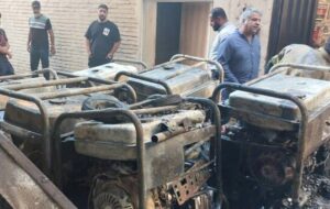 آتش‌سوزی در خیابان سعدی جنوبی تهران