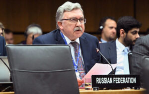 اولیانوف: ایران خود، درباره آینده برنامه هسته‌ای‌اش تصمیم‌گیری می‌کند