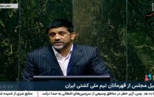 علیرضا دبیر در مجلس: اگر تیم ملی کشتی برنده شود مردم خوشحال تر می‌شوند یا برجام امضا شود؟/ اجازه نداده‌ایم فدراسیون کشتی سیاسی شود