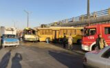 افزایش تعداد مصدومان تصادف دو اتوبوس در جاده مخصوص کرج