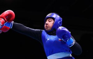 برنز تاریخی بوکس زنان فقط با یک مسابقه!