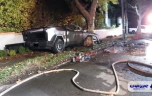 تسلا متهم به مرگ سه سرنشین شد /عکس