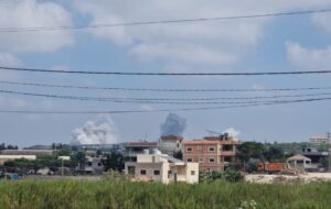 پرواز گسترده پهپادهای رژیم صهیونیستی بر فراز بیروت، شرق و جنوب لبنان