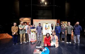 رضا بابک و آزیتا حاجیان به تماشای ««اُطربمو» نشستند