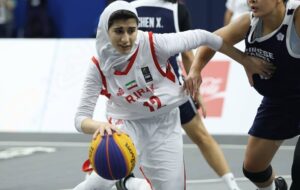 مدال خوشرنگ نقره برای دختران بسکتبال ایران