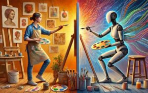 آیا ربات‌ها نقاش می‌شوند؟/ خلاقیت انسان کجاست؟/ هنر تجسمی زیر ذره‌بین فناوری