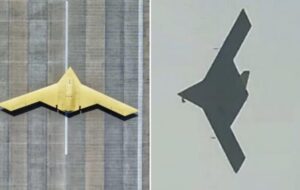 بمب‌افکن بدون سرنشین پرواز کرد / آغاز نبردی جدید در آسمان‌