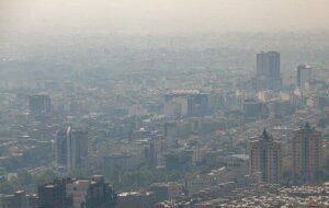 شاخص آلودگی هوای شهرها امروز ۵ آذر