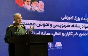 معاون سپاه کرمان: عرصه کنونی نبرد، عرصه تمدن‌هاست نه سلاح‌ها/ گاهی خبرنگار ایرانی ناخواسته در زمین دشمن بازی می‌کند