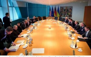 شروع دور دوم مذاکرات صلح اوکراین در برلین شروع دور دوم مذاکرات صلح اوکراین در برلین