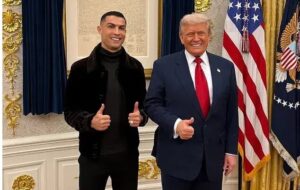 عکس | تماس فوری رونالدو با ترامپ