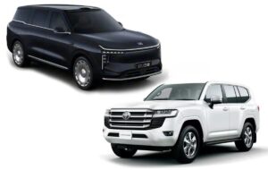 مقایسه تویوتا لندکروزر ۲۰۲۵ با شاسی‌بلند چینی ایران خودرو