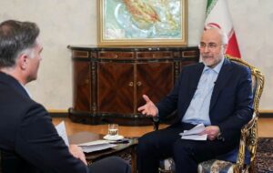 قالیباف چه تصویری را از حوادث اخیر کشور به خبرنگار CNN نشان داد؟ + تصویر