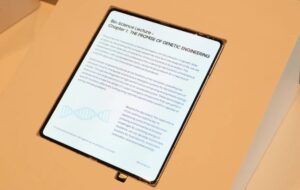 اولین نمایشگر تاشو بدون چین‌خوردگی سامسونگ به‌نمایش درآمد