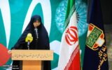 دختر شهید سلامی: او جنگ را از خانه‌های مردم دور کرد/ ما را برای نبردهای بزرگ و برای شکست دادن دشمن های بزرگ ساخته‌اند