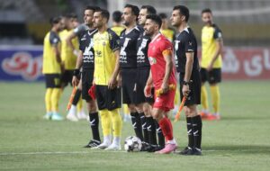 عکس | برف شدید در بازی پرسپولیس – سپاهان