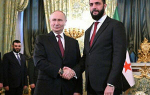 دیدار پوتین با جولانی در کاخ کرملین